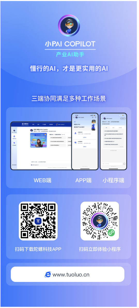 陀螺科技产业AI助手「小PAI Copilot」重磅升级：三端协同，知识库扩容，算法优化，赋能区块链等数字科技领域